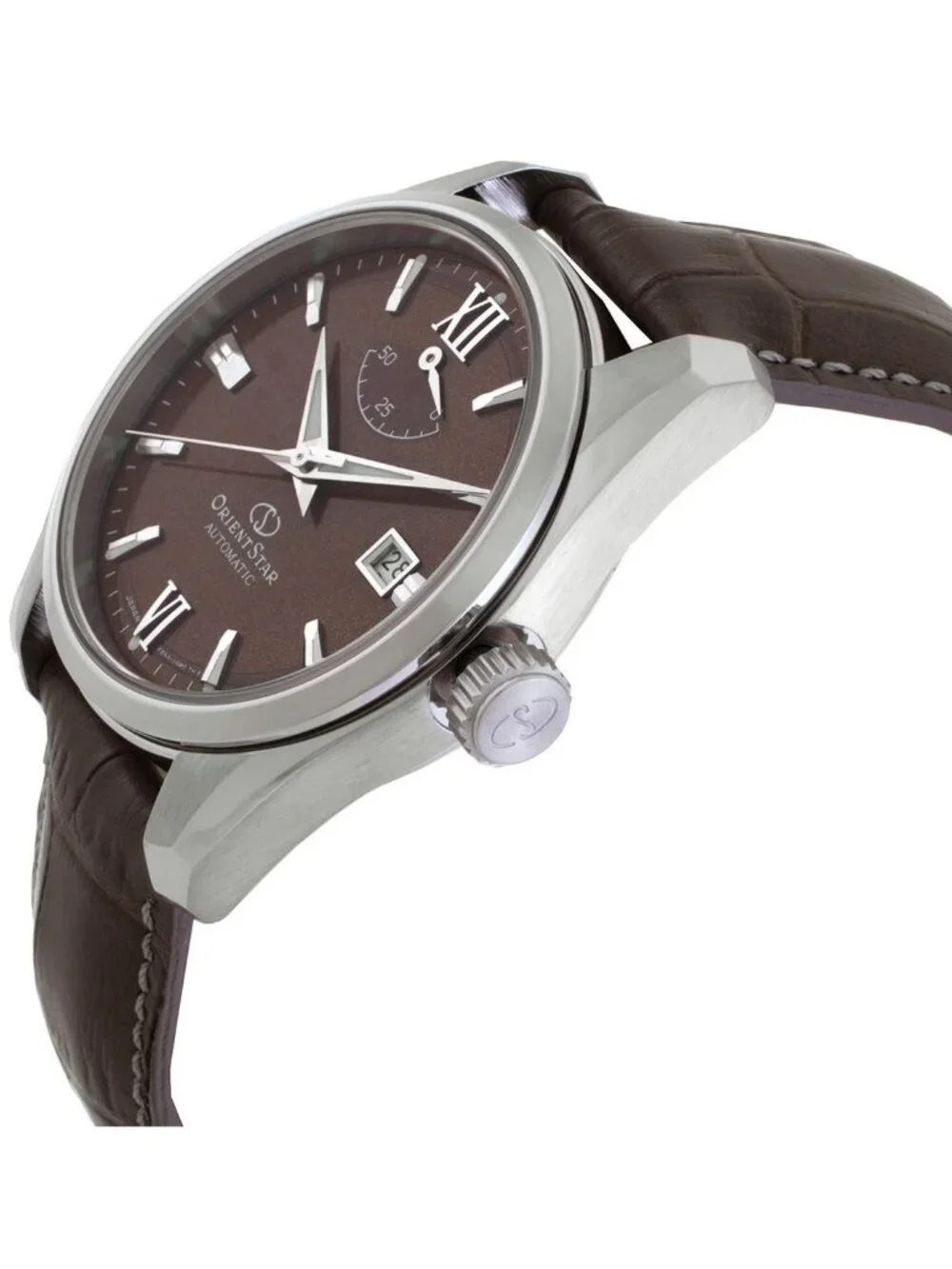 NWT Orient Contemporary Automatic Brown Dial Watch